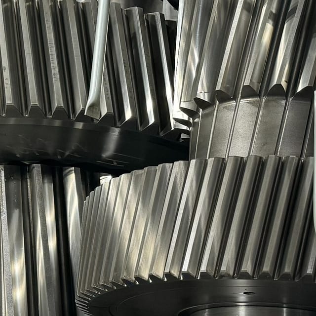 Large helical gear set inspected and repaired by MarTech